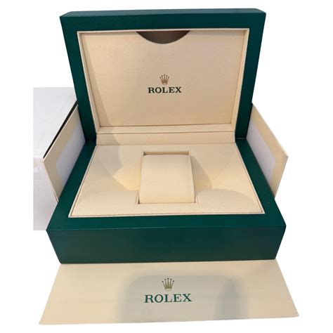 rolex with box and papers|empty rolex watch box.